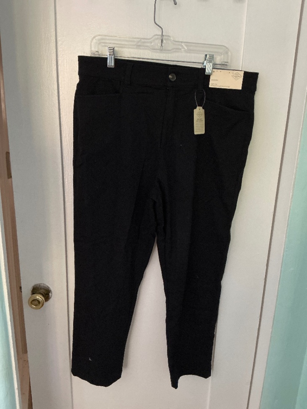 NWT Old Navy High-Rise Skinny Ankle Pants Size 16 Black Stretch Pants